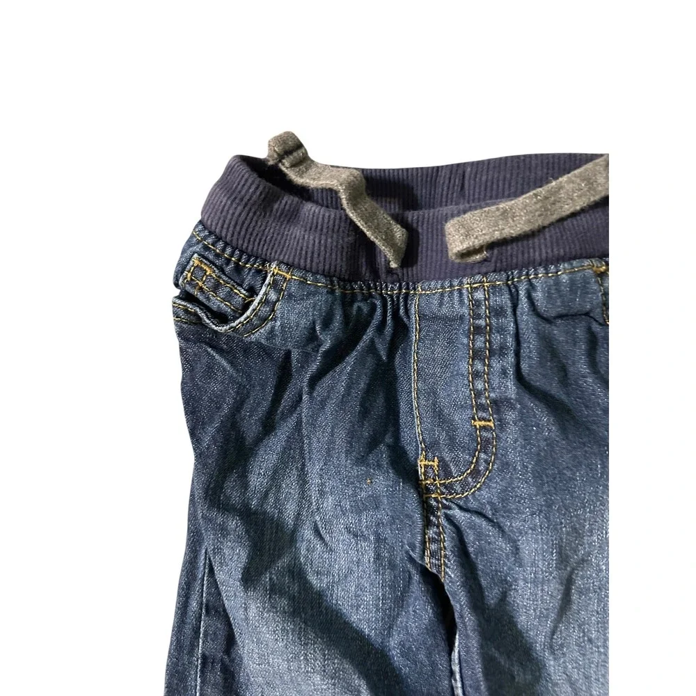 Carters 18 Months‎ Denim Pants Boys Kids Adjustable Waist Blue Jeans Casual